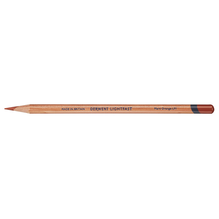 Mars Orange Derwent Lightfast Coloured Pencil