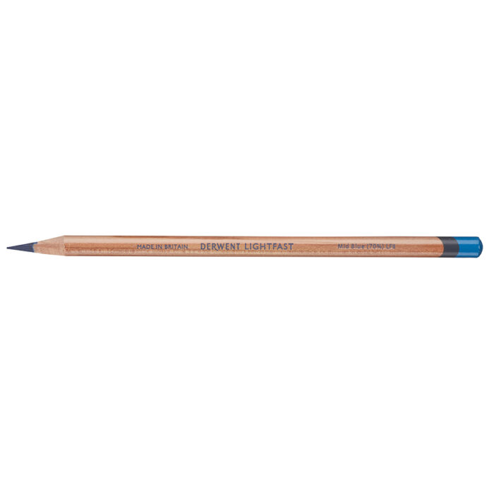 Mid Blue 70% Derwent Lightfast Coloured Pencil