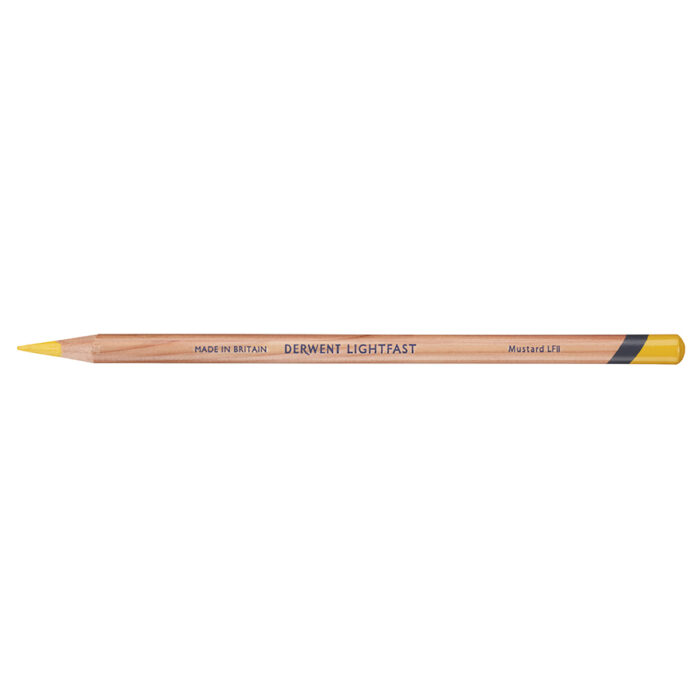 Mustard Derwent Lightfast Coloured Pencil