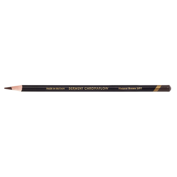 Natural Brown Derwent Chromaflow Pencil (2100)