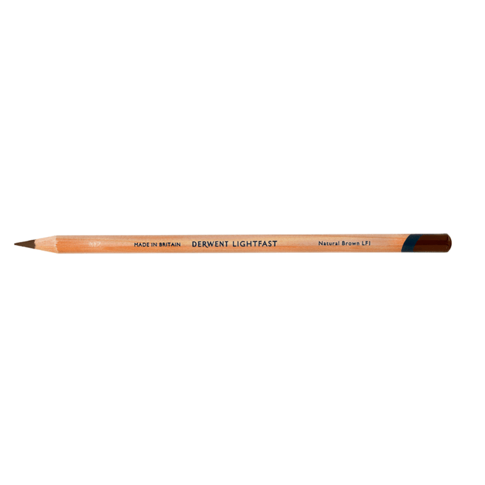 Natural Brown Derwent Lightfast Coloured Pencil