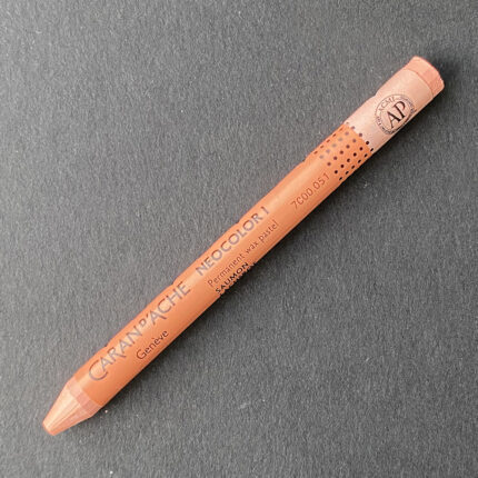 Salmon Caran d'Ache Neocolor I Wax Pastel (051)