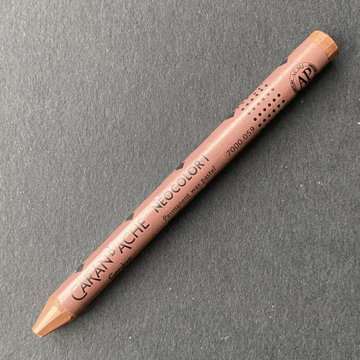 Brown Caran d'Ache Neocolor I Wax Pastel (059)