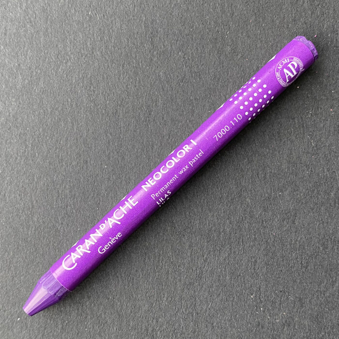 Lilac Caran d'Ache Neocolor I Wax Pastel (110)