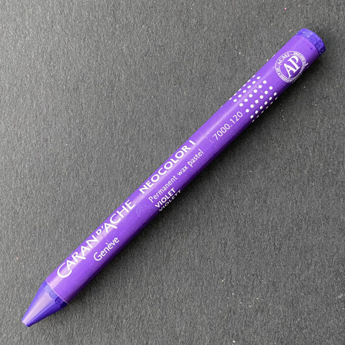 Violet Caran d'Ache Neocolor I Wax Pastel (120)