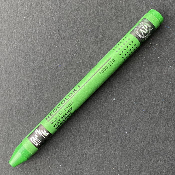 Grass Green Caran d'Ache Neocolor I Wax Pastel (220)