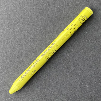 Lemon Yellow Caran d'Ache Neocolor I Wax Pastel (240)