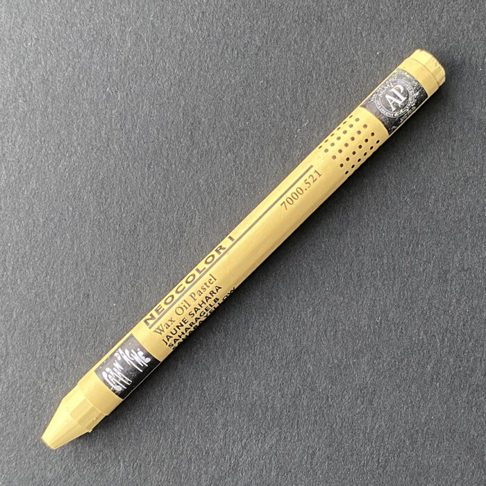 Sahara Yellow Caran d'Ache Neocolor I Wax Pastel (521)