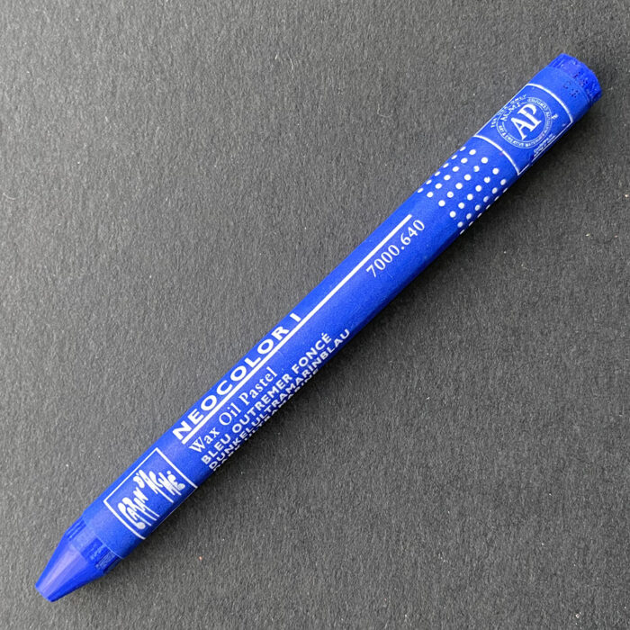 Dark Ultramarine Caran d'Ache Neocolor I Wax Pastel (640)