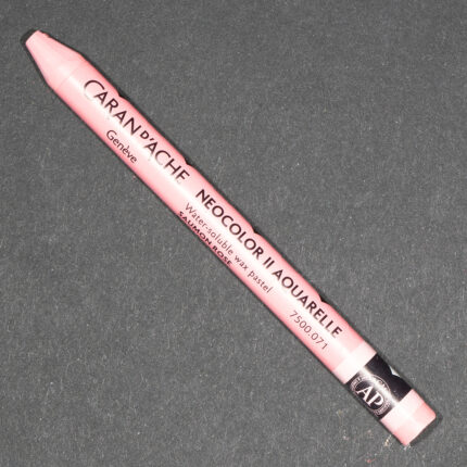 Salmon Pink Caran d'Ache Neocolor II Aquarelle Wax Pastel (071)