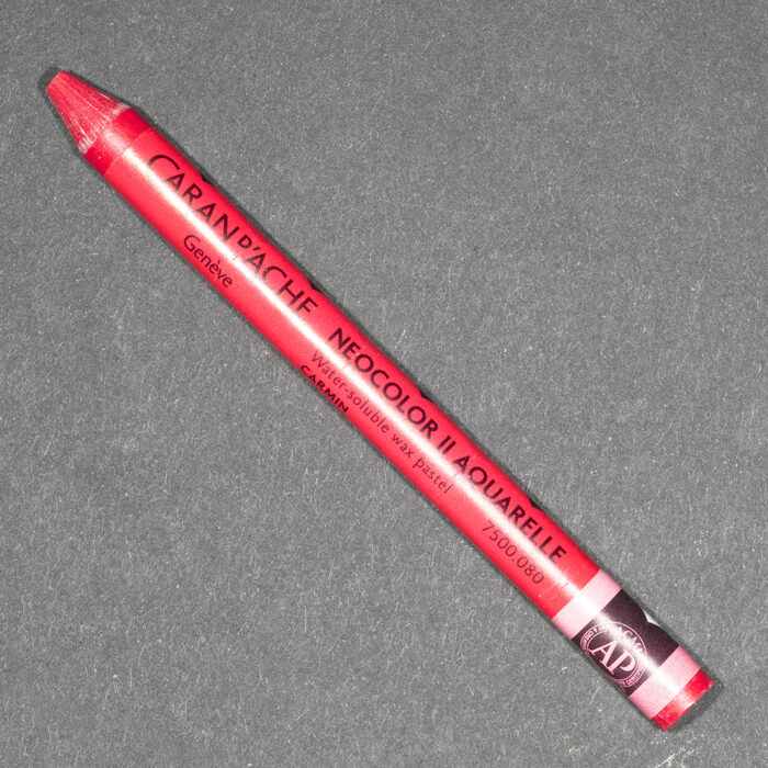 Carmine Caran d'Ache Neocolor II Aquarelle Wax Pastel (080)