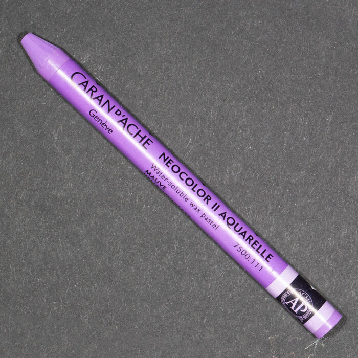 Mauve Caran d'Ache Neocolor II Aquarelle Wax Pastel (111)