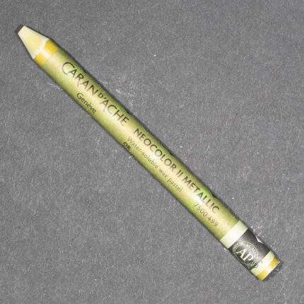 Gold Caran d'Ache Neocolor II Aquarelle Wax Pastel (499)