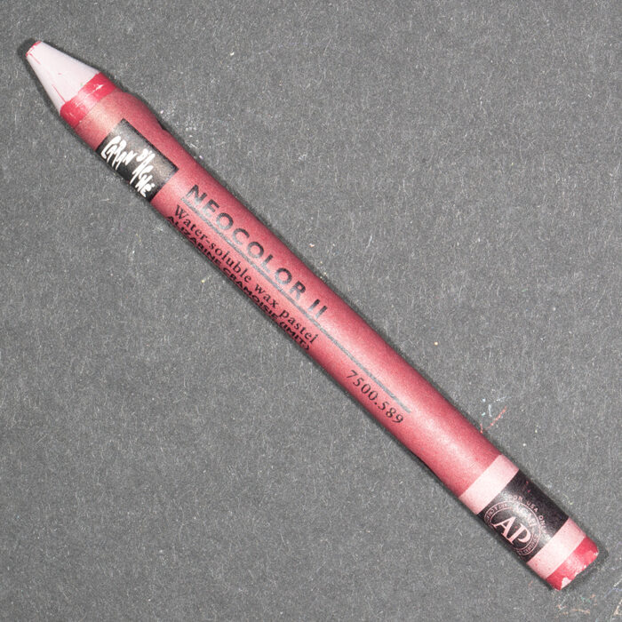 Crimson Alizarin (Hue) Caran d'Ache Neocolor II Aquarelle Wax Pastel (589)