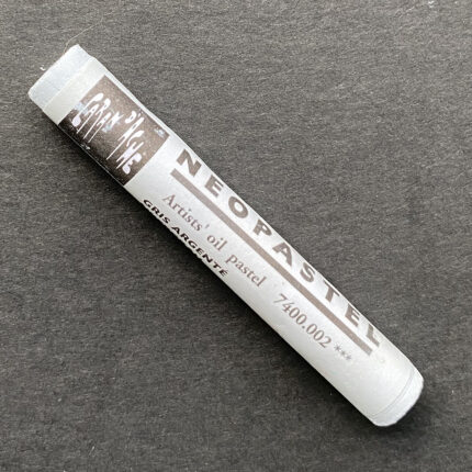 Silver Grey Caran d'Ache Neopastel Oil Pastel (002)