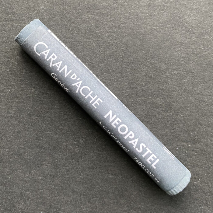 Dark Grey Caran d'Ache Neopastel Oil Pastel (007)