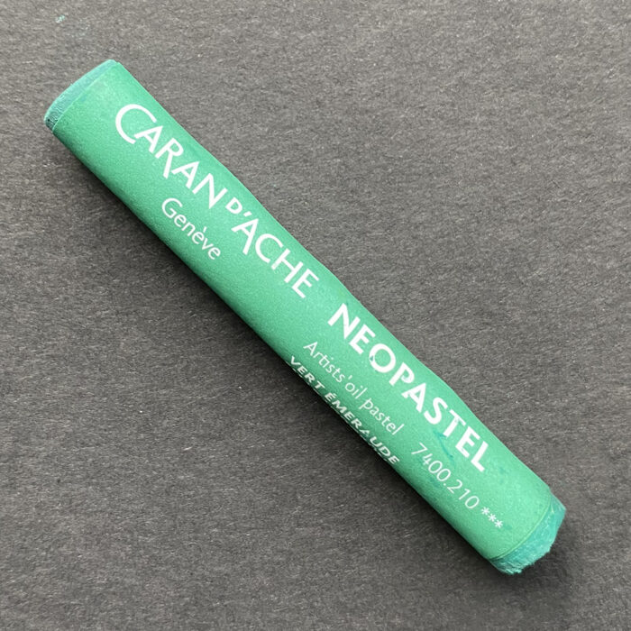 Emerald Green Caran d'Ache Neopastel Oil Pastel (210)