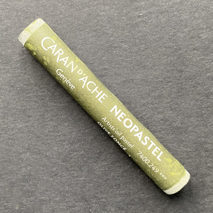 Olive Caran d'Ache Neopastel Oil Pastel (249)