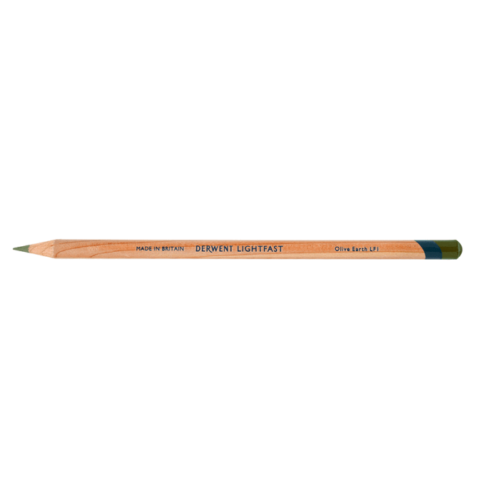 Olive Earth Derwent Lightfast Coloured Pencil