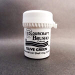 Olive Green Brusho Crystal Colour - 15g Pot