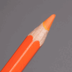 Reddish Orange Caran d'Ache Pablo Colour Pencil (040)