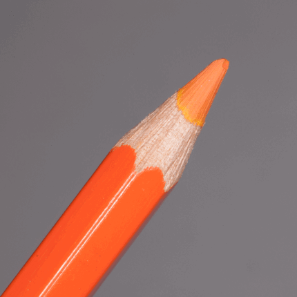 Reddish Orange Caran d'Ache Pablo Colour Pencil (040)