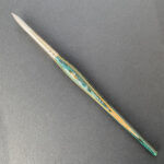 Pan Art Interlocked Silver Synthetic Aquarelle Flat Brush - Size 16