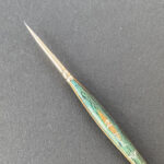 Pan Art Interlocked Silver Synthetic Aquarelle Round Brush - Size 2