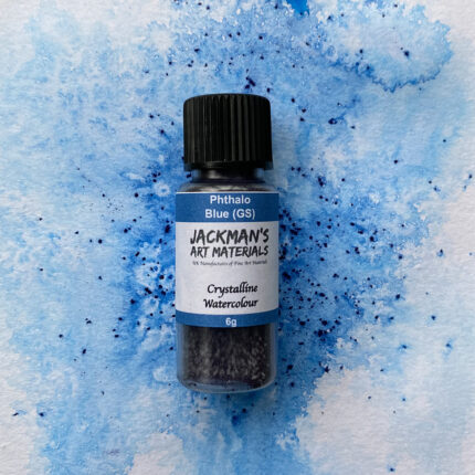 Phthalo Blue Crystalline Watercolour