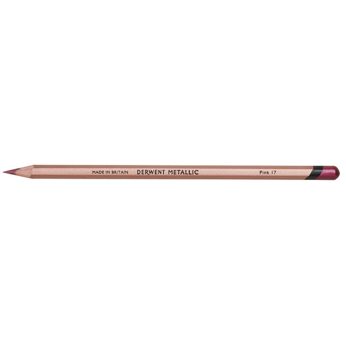 Derwent Metallic Pink Pencil (17)