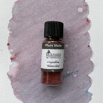 Plum Violet Crystalline Watercolour