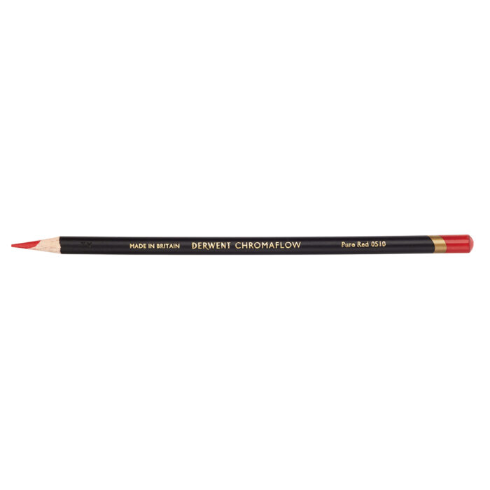 Pure Red Derwent Chromaflow Pencil (0510)