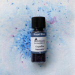 Royal Blue Crystalline Watercolour