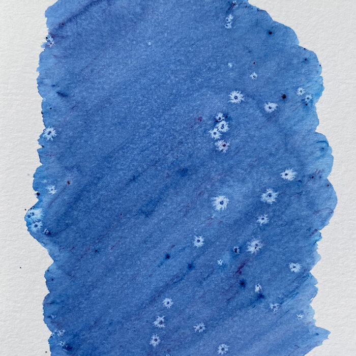 Royal Blue Crystalline Watercolour