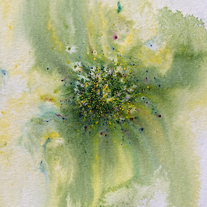 Sap Green Crystalline Watercolour