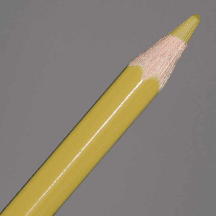 Green Ochre Caran d'Ache Supracolor Soft Aquarelle Colour Pencil (025)