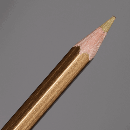 Gold Caran d'Ache Supracolor Soft Aquarelle Colour Pencil (499)