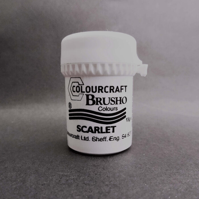 Scarlet Brusho Crystal Colour - 15g Pot