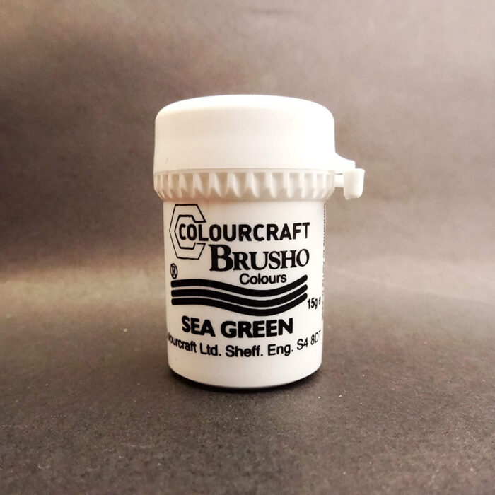 Sea Green Brusho Crystal Colour - 15g Pot