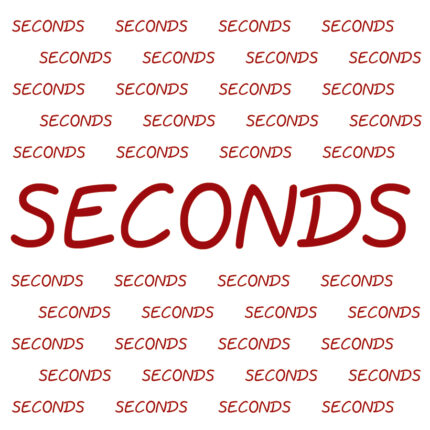 Seconds