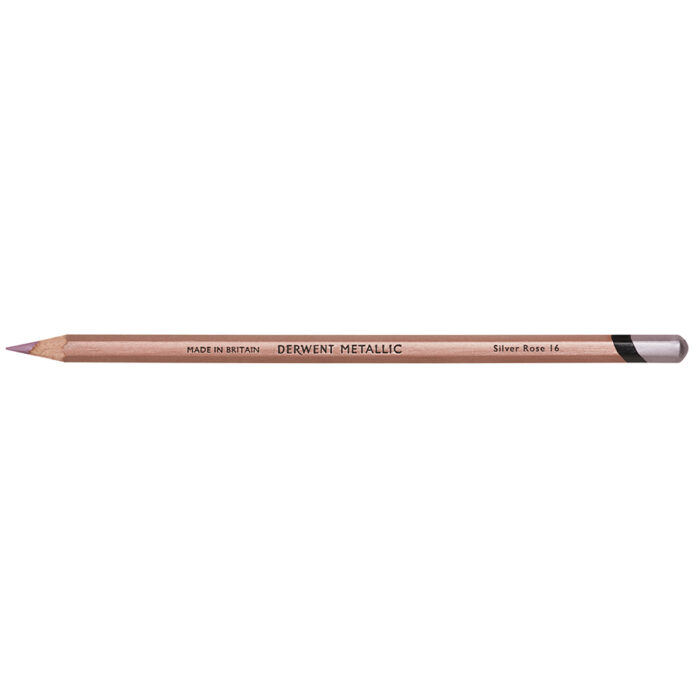 Derwent Metallic Silver Rose Pencil (16)