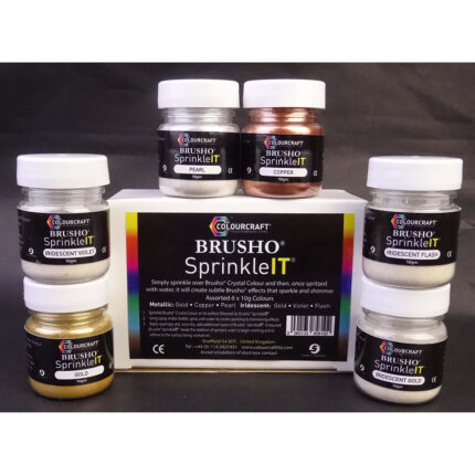 Brusho SpinkleIT Pack - 6 Colours