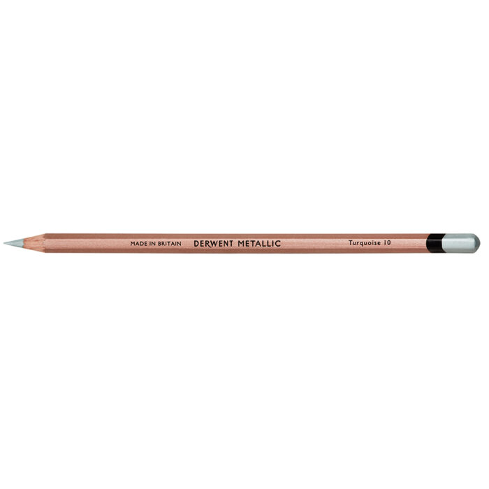 Derwent Metallic Turquoise Pencil (10)