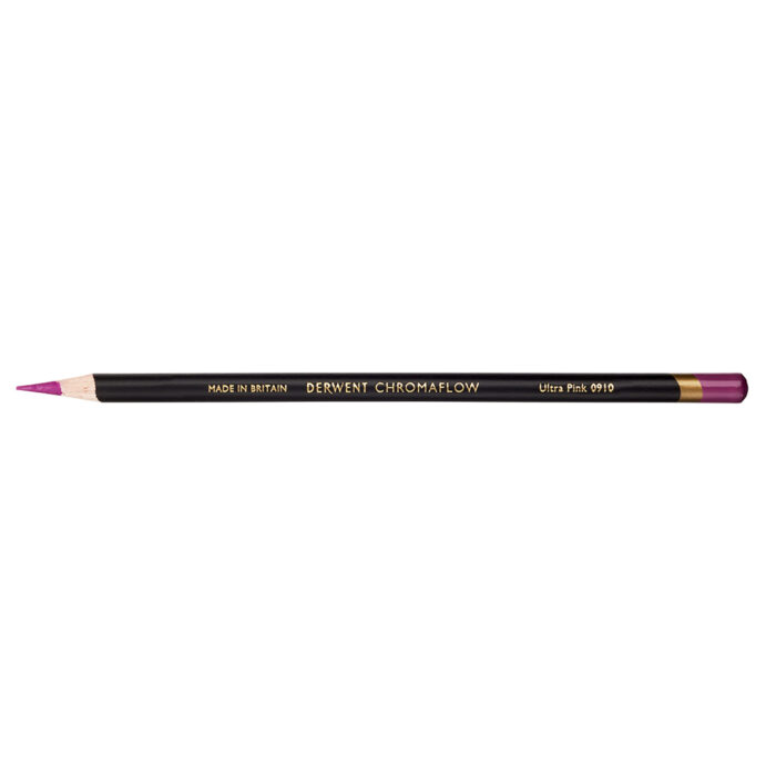 Ultra Pink Derwent Chromaflow Pencil (0910)