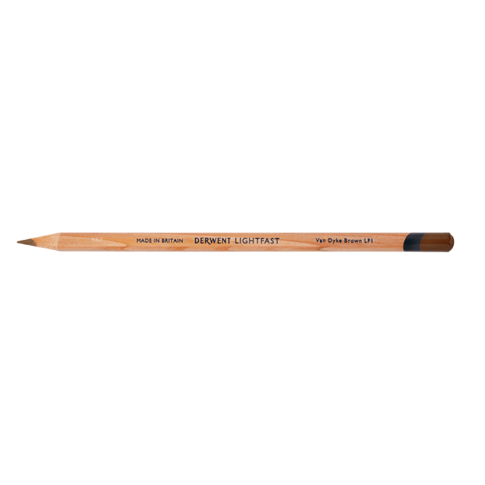 Van Dyke Brown Derwent Lightfast Coloured Pencil