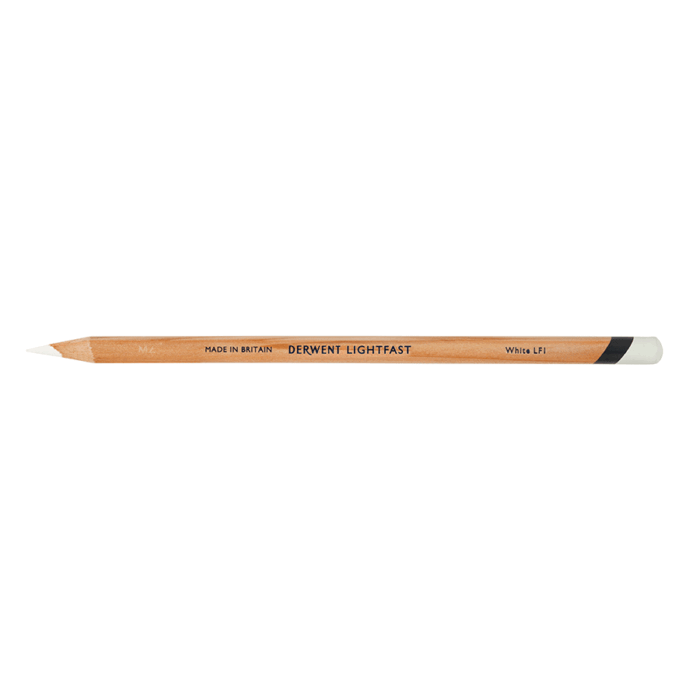 White Derwent Lightfast Coloured Pencil